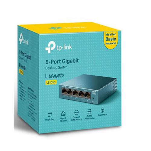 سوییچ 5 پورت تی پی-لینک مدل Ms105v1 